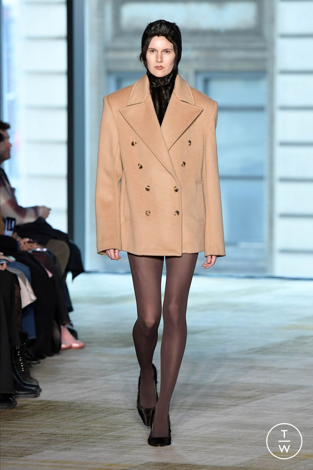 Fashion Week New York Fall/Winter 2024 look 29 from the AKNVAS collection womenswear