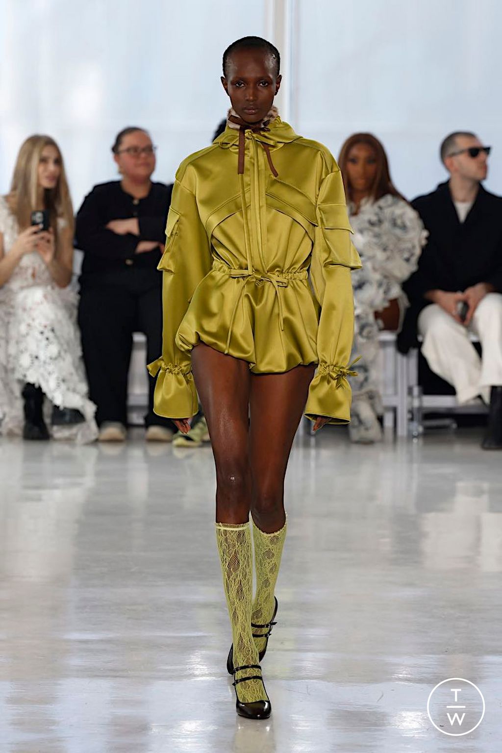 Fashion Week New York Fall/Winter 2025 look 7 from the AKNVAS collection womenswear