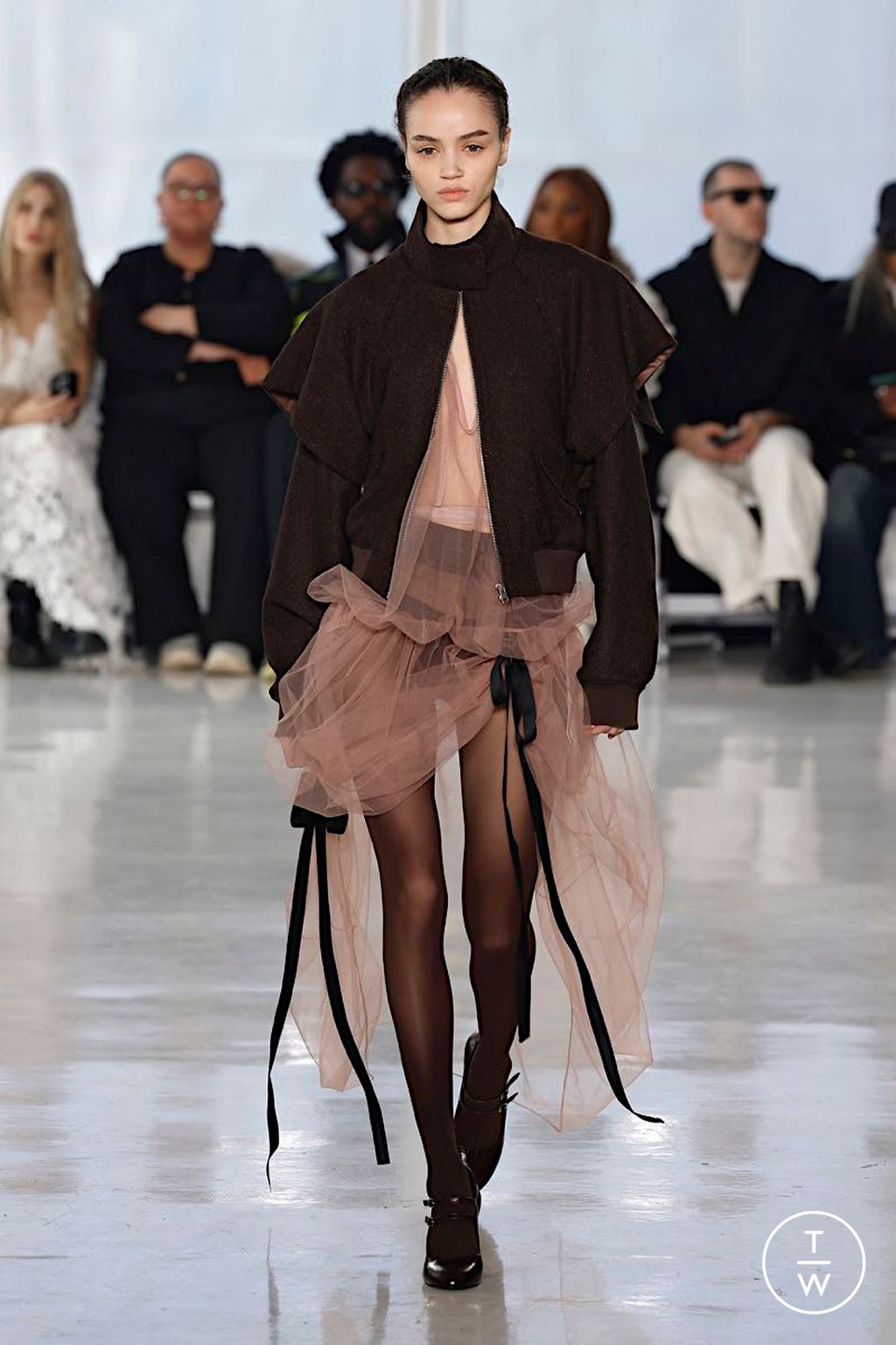 Fashion Week New York Fall/Winter 2025 look 30 from the AKNVAS collection womenswear