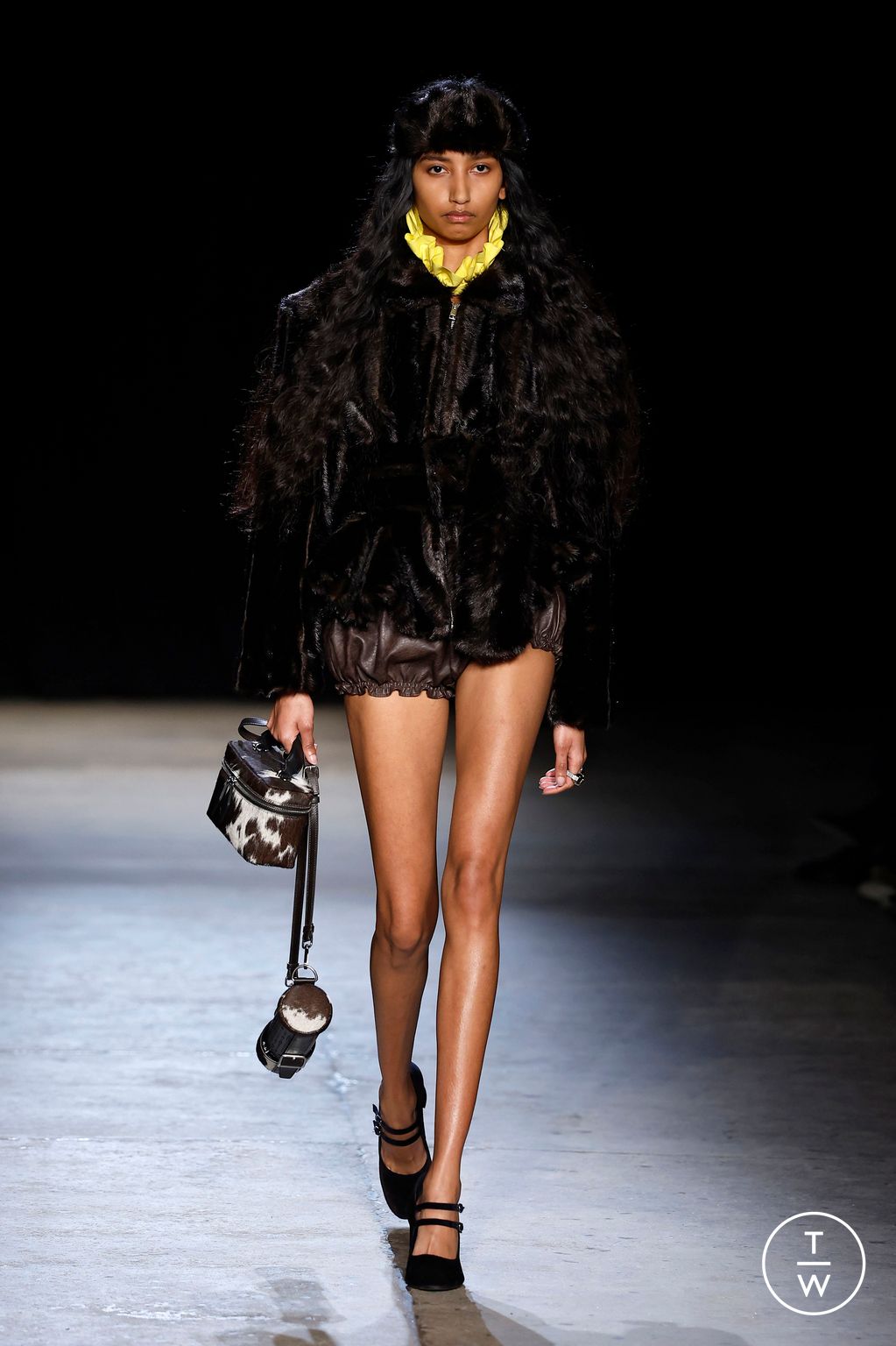 Fashion Week New York Fall/Winter 2026 look 12 from the AKNVAS collection womenswear