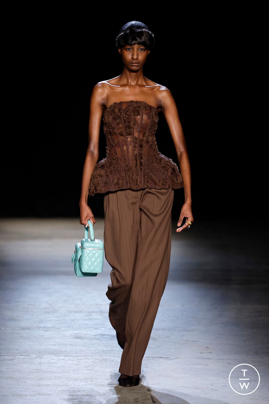 Fashion Week New York Fall/Winter 2026 look 14 from the AKNVAS collection womenswear