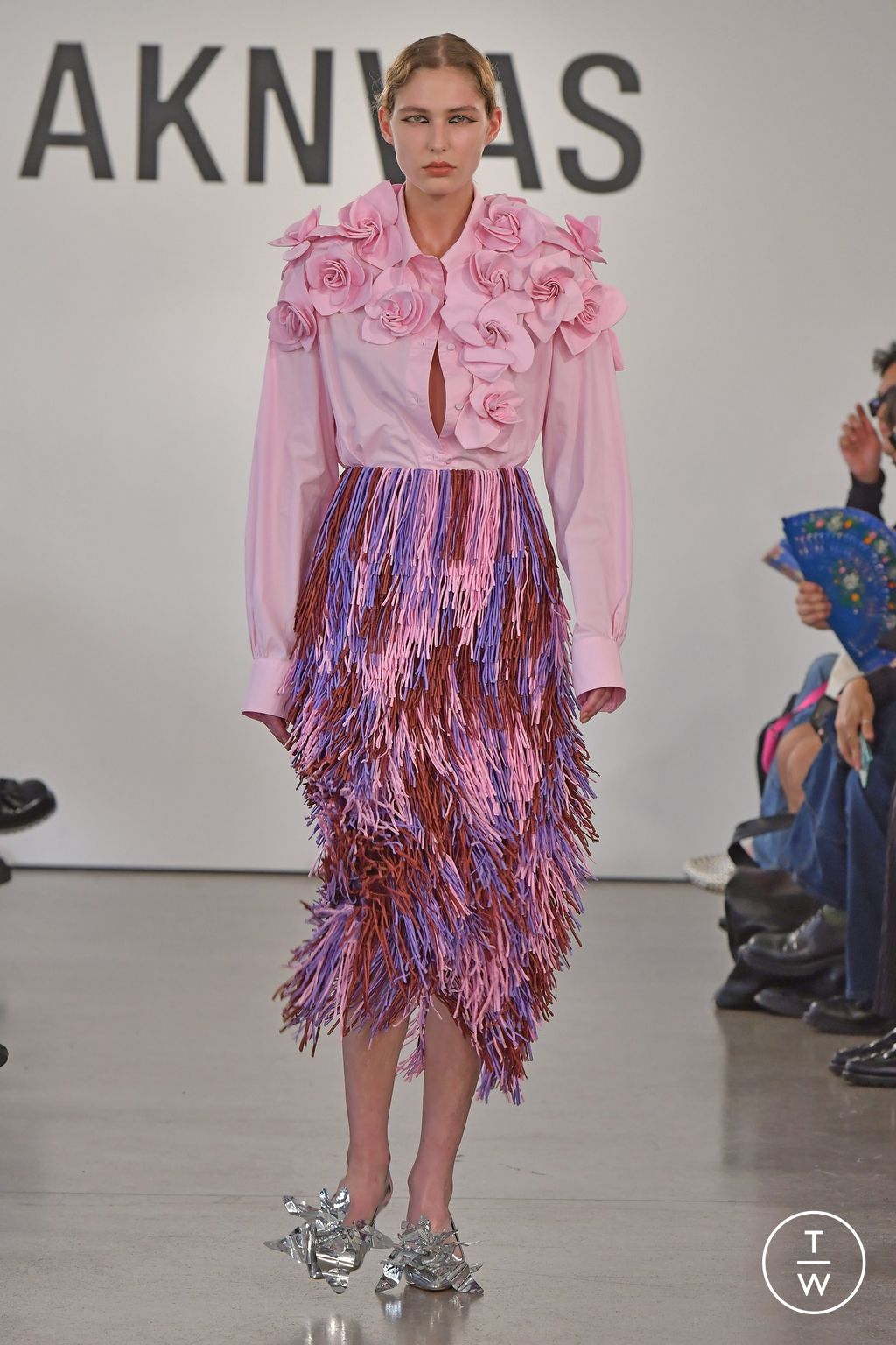 Fashion Week New York Spring/Summer 2024 look 3 from the AKNVAS collection womenswear