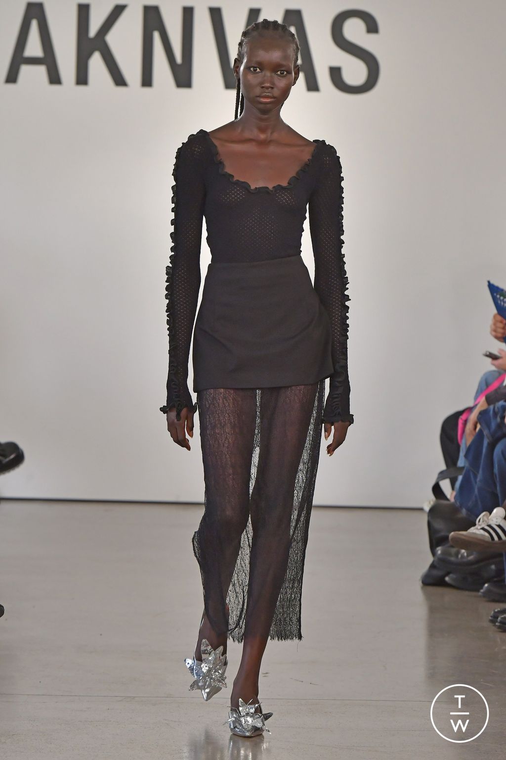 Fashion Week New York Spring/Summer 2024 look 8 de la collection AKNVAS womenswear