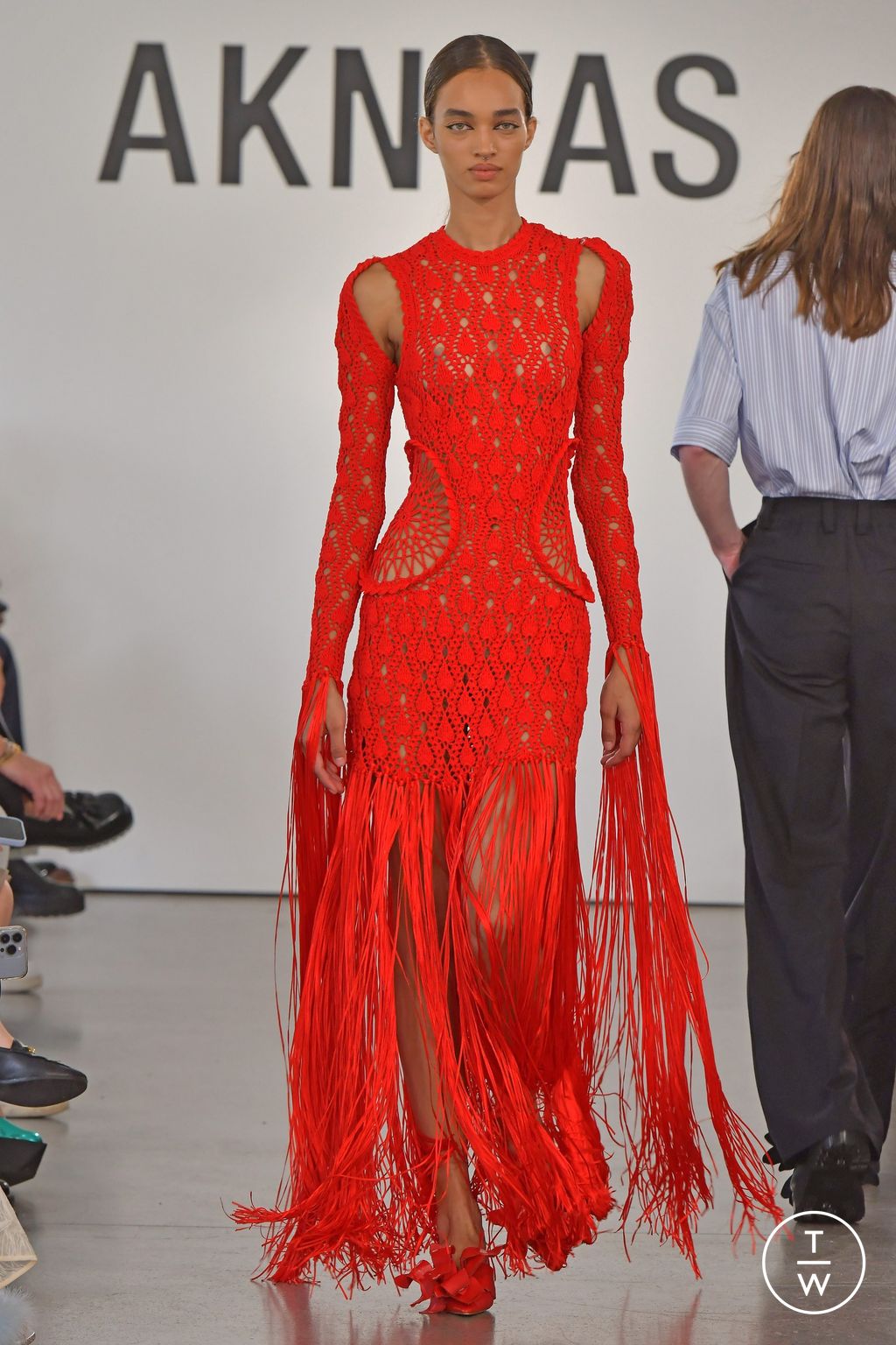 Fashion Week New York Spring/Summer 2024 look 11 from the AKNVAS collection womenswear