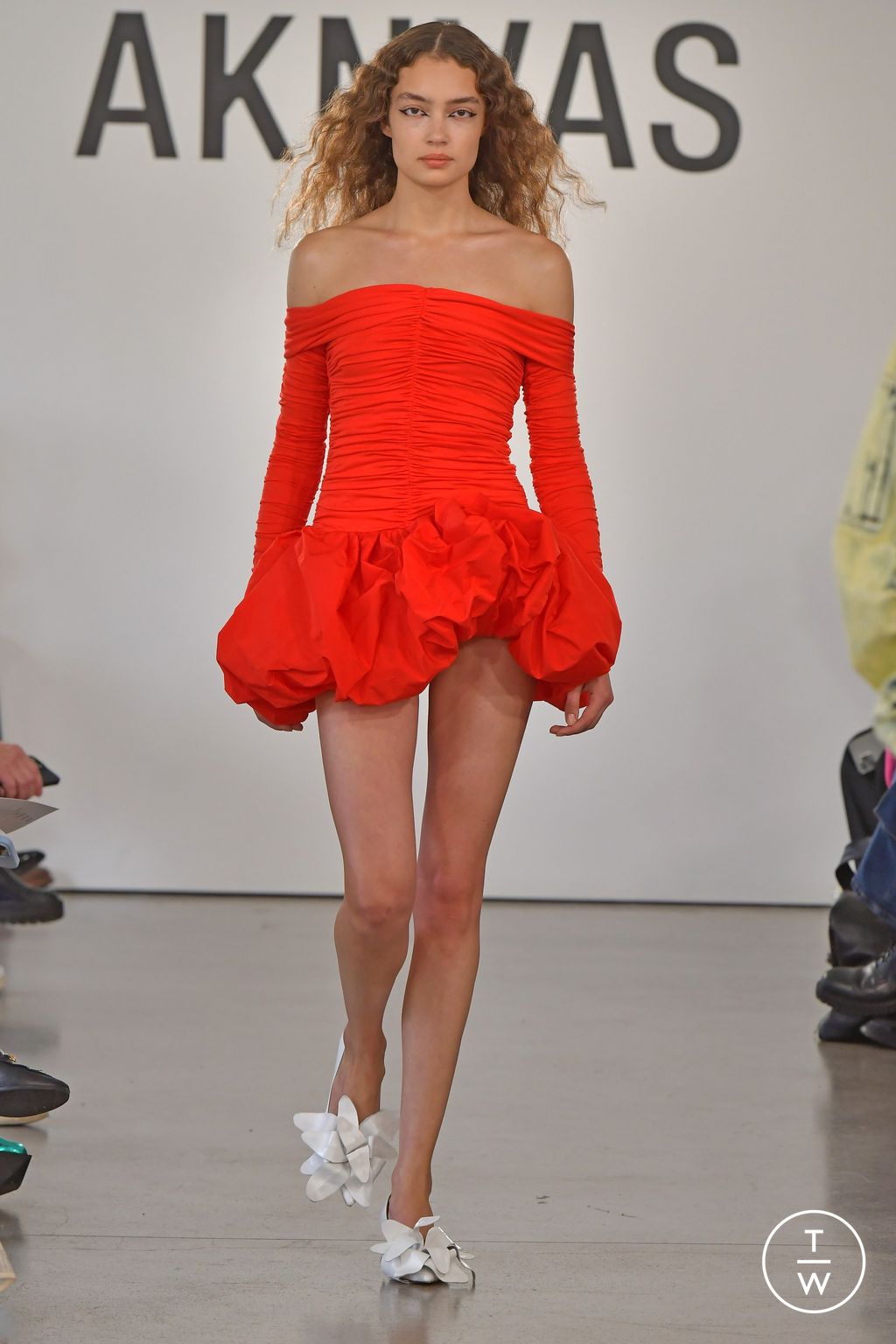 Fashion Week New York Spring/Summer 2024 look 18 from the AKNVAS collection womenswear