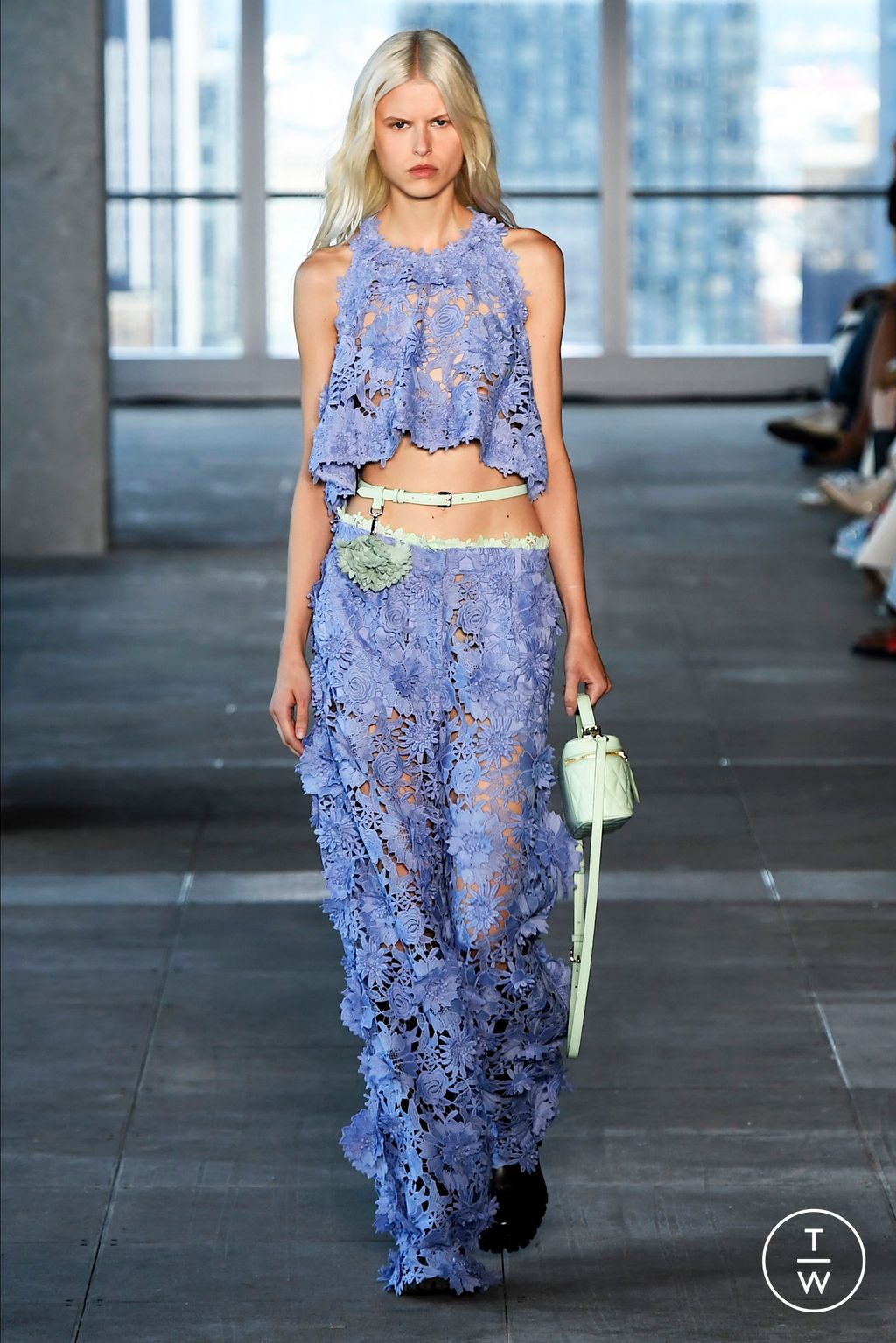 Fashion Week New York Spring-Summer 2025 look 27 from the AKNVAS collection womenswear