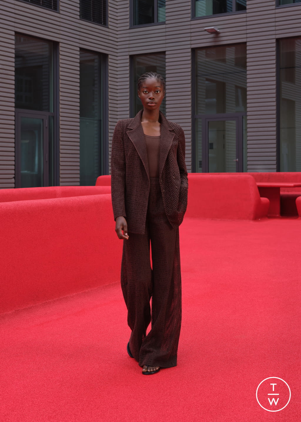 Fashion Week Paris Spring/Summer 2022 look 9 from the Akris collection womenswear