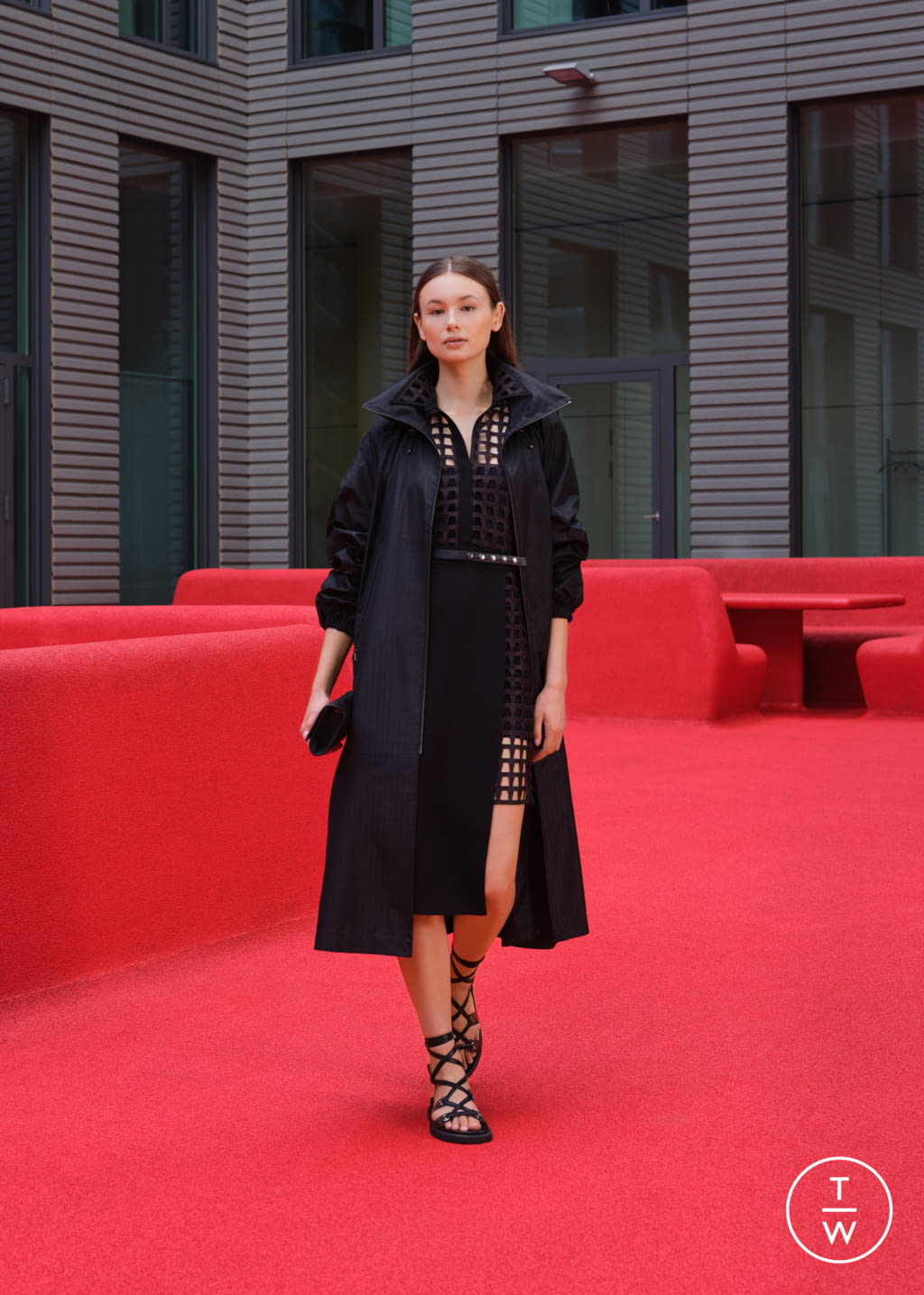 Fashion Week Paris Spring/Summer 2022 look 31 from the Akris collection womenswear