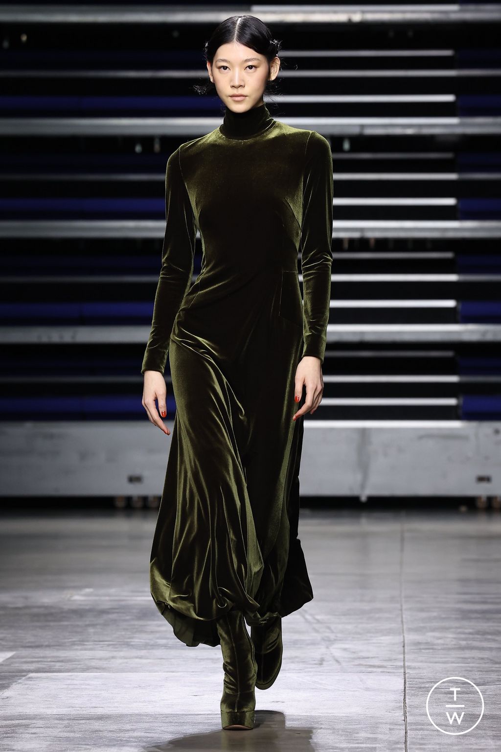 Fashion Week Paris Fall/Winter 2023 look 26 from the Akris collection 女装