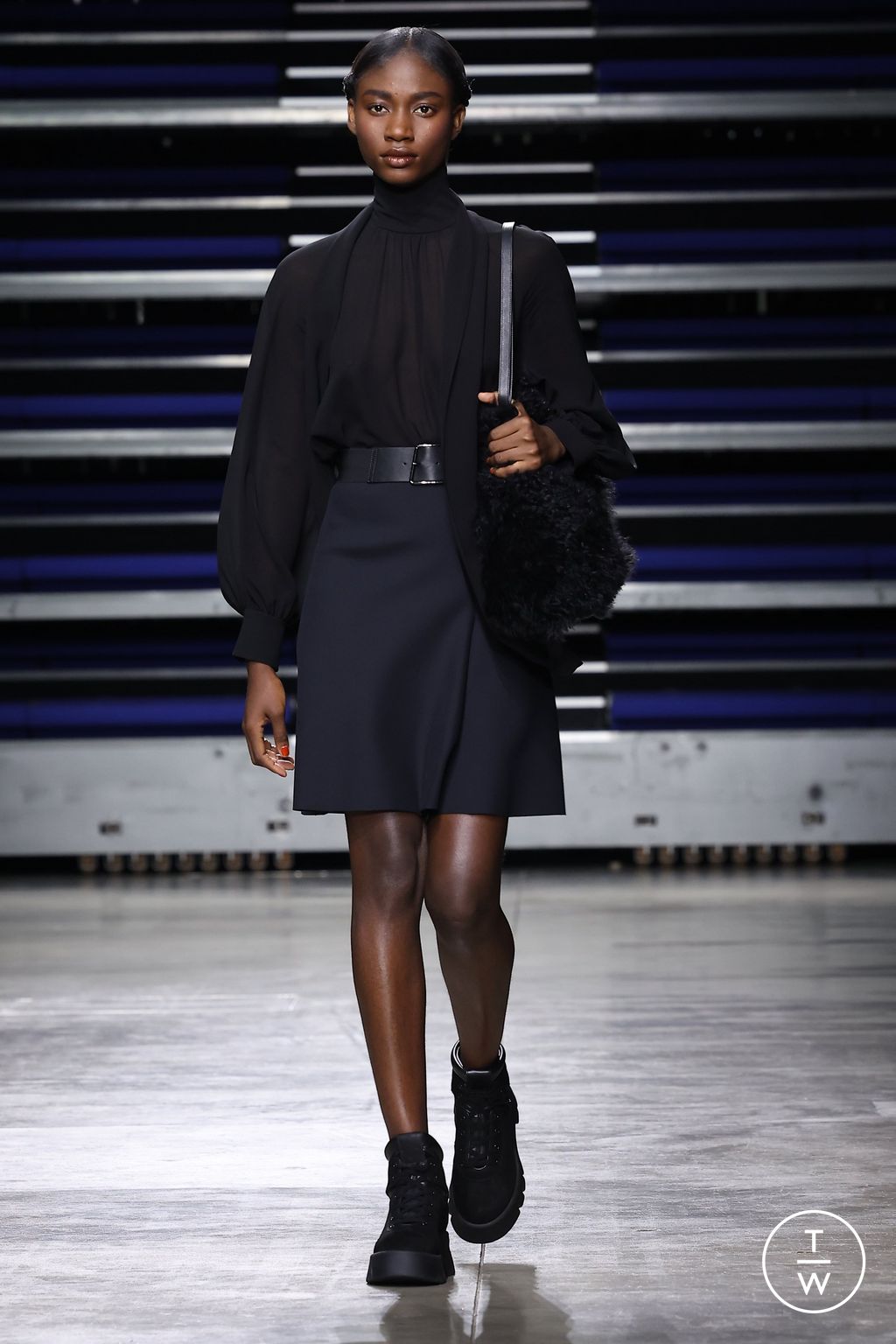 Fashion Week Paris Fall/Winter 2023 look 42 from the Akris collection womenswear