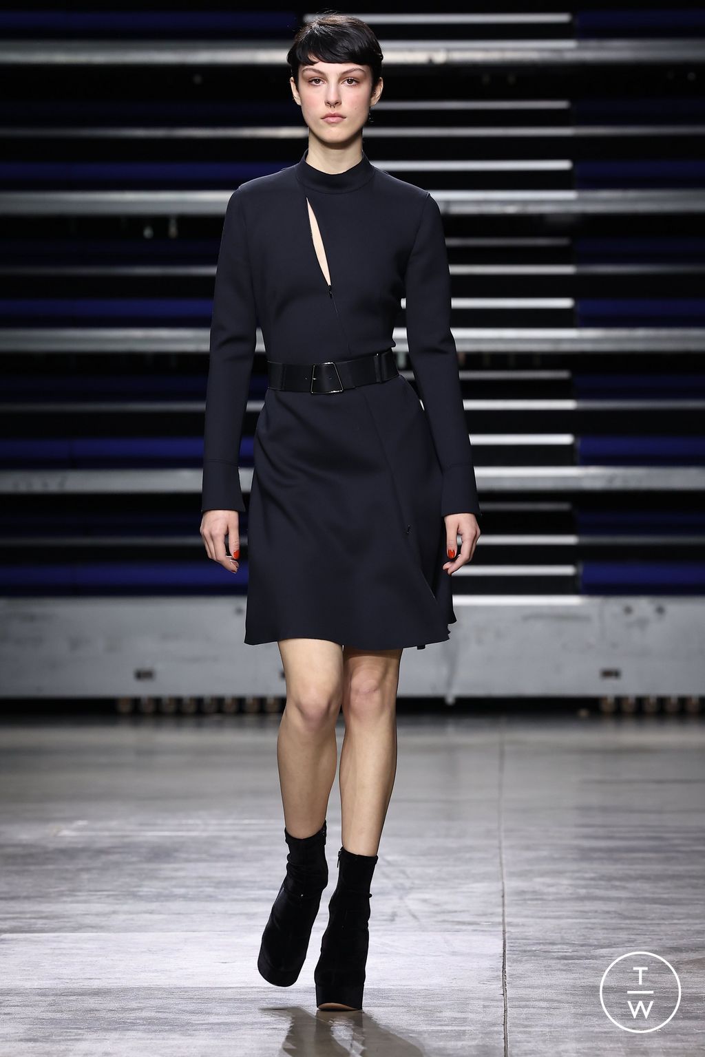Fashion Week Paris Fall/Winter 2023 look 45 from the Akris collection womenswear