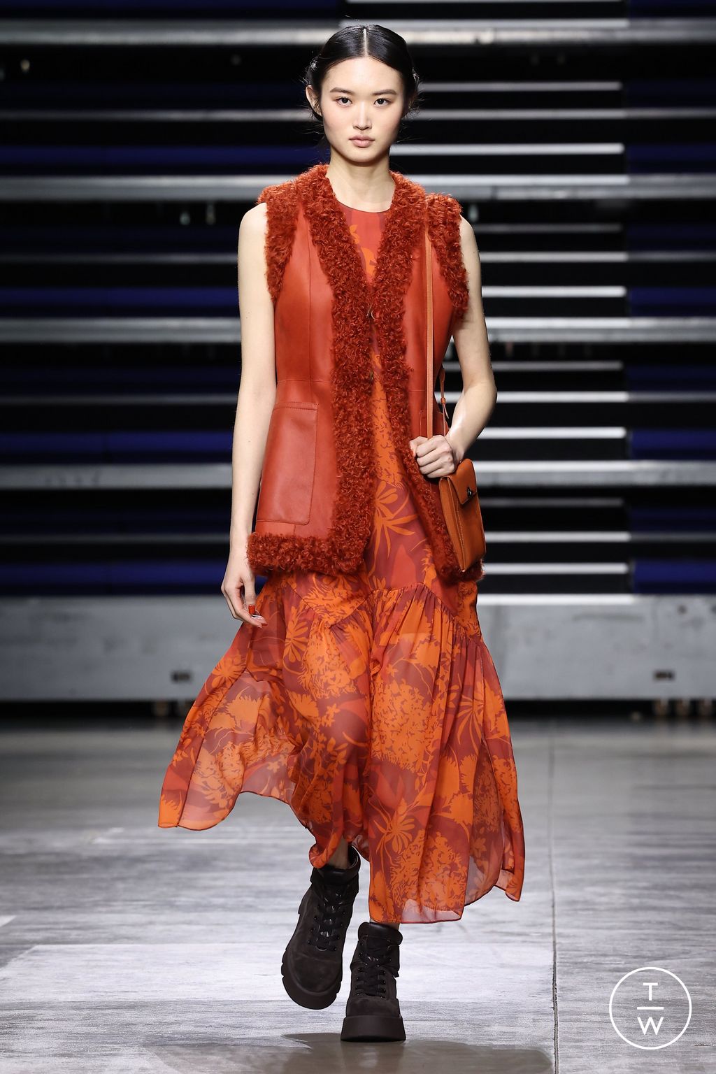 Fashion Week Paris Fall/Winter 2023 look 51 de la collection Akris womenswear