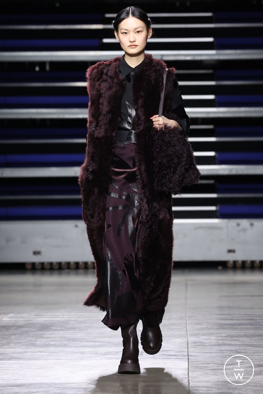 Fashion Week Paris Fall/Winter 2023 look 55 de la collection Akris womenswear