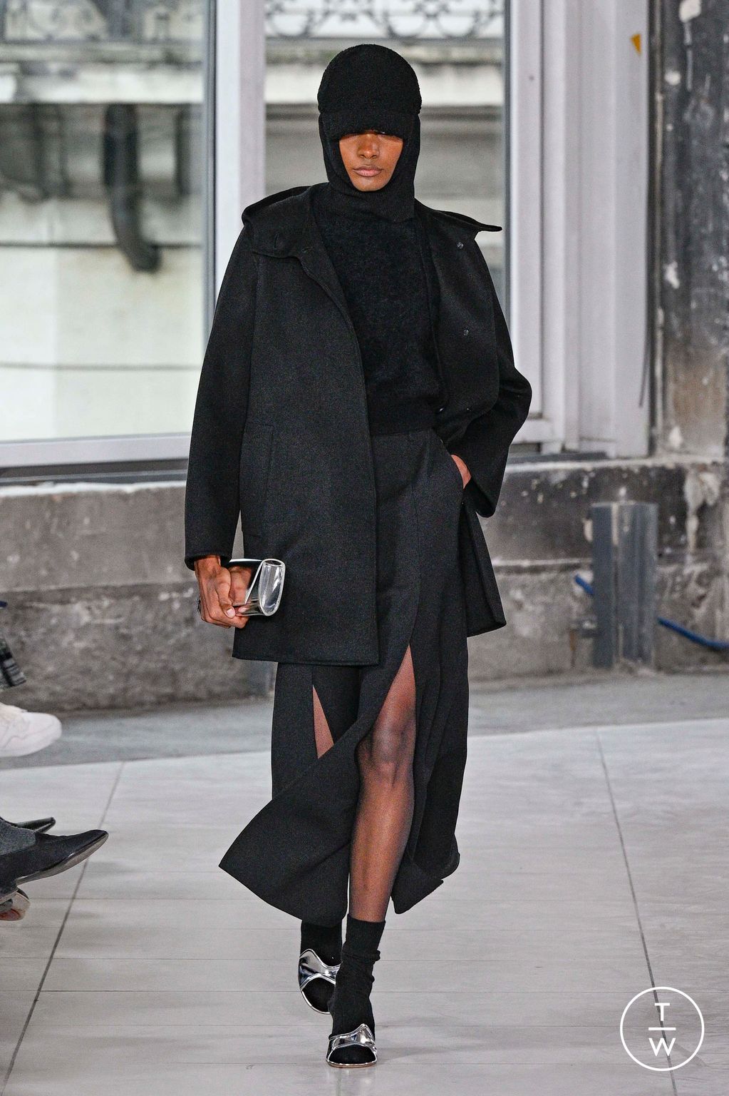 Fashion Week Paris Fall/Winter 2024 look 5 de la collection Akris womenswear