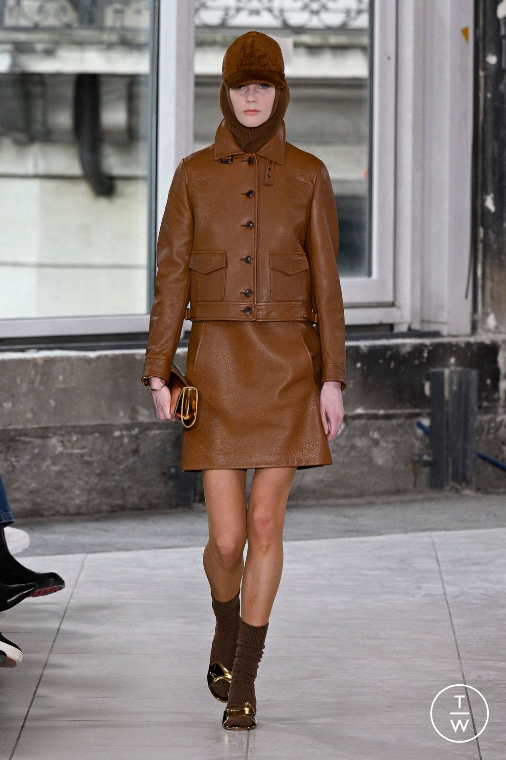 Fashion Week Paris Fall/Winter 2024 look 12 from the Akris collection womenswear