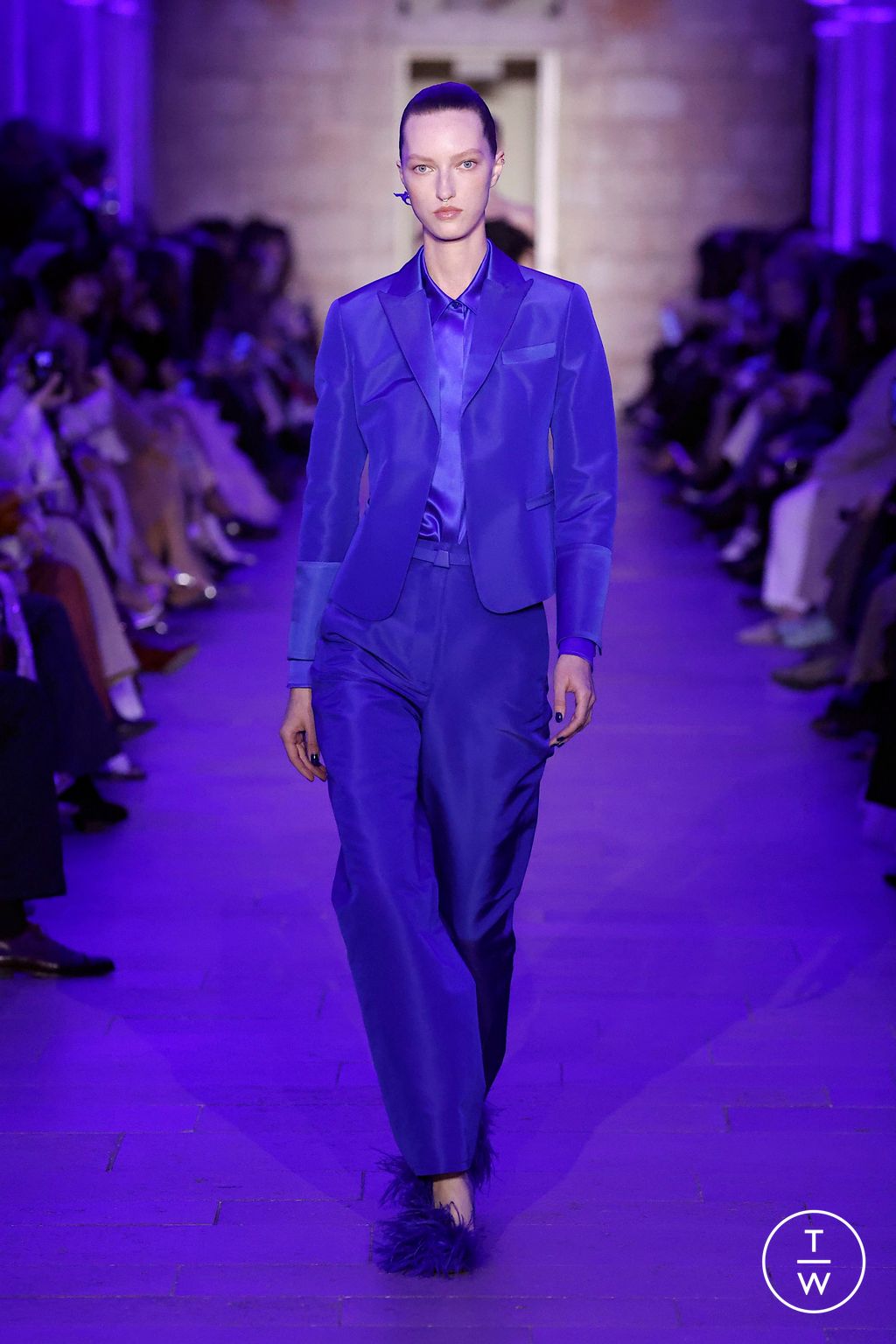 Fashion Week Paris Fall/Winter 2025 look 53 de la collection Akris womenswear