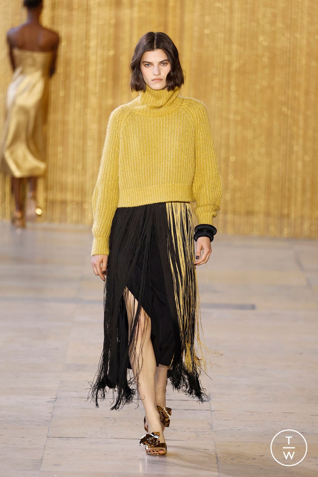 Fashion Week Paris Fall/Winter 2026 look 5 from the Akris collection 女装