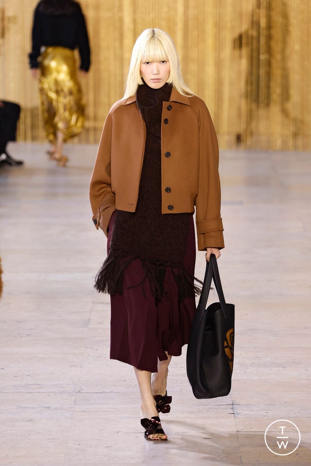 Fashion Week Paris Fall/Winter 2026 look 9 from the Akris collection womenswear