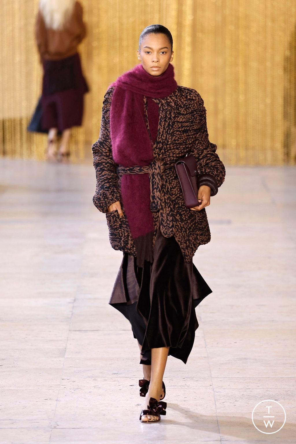Fashion Week Paris Fall/Winter 2026 look 11 from the Akris collection 女装
