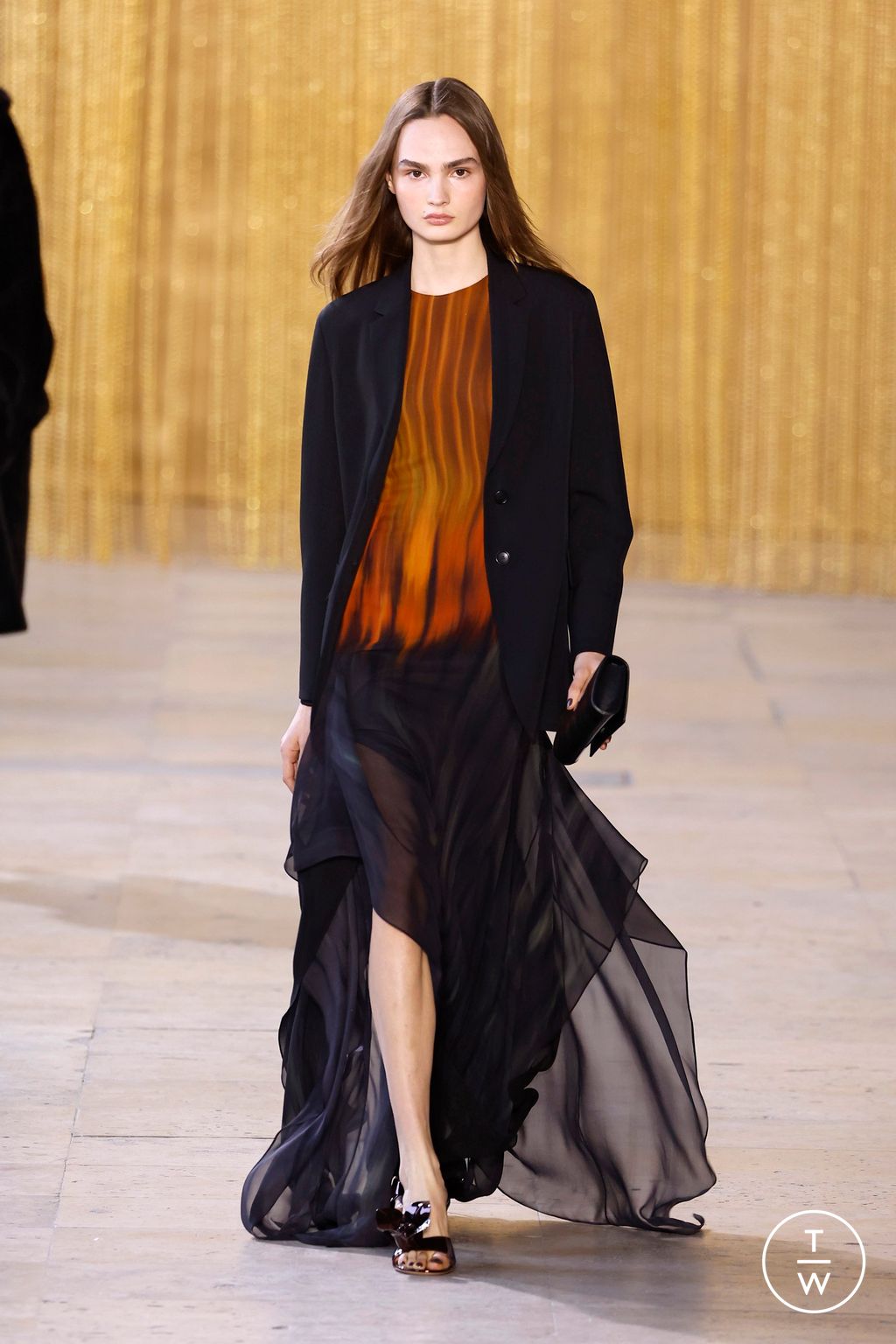 Fashion Week Paris Fall/Winter 2026 look 12 from the Akris collection womenswear