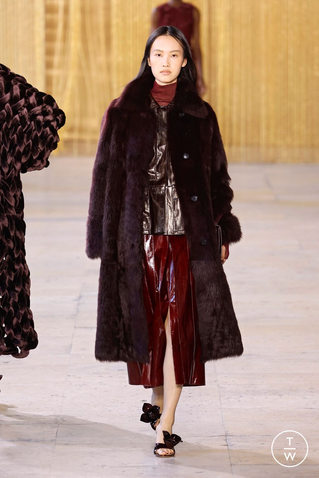 Fashion Week Paris Fall/Winter 2026 look 14 from the Akris collection womenswear