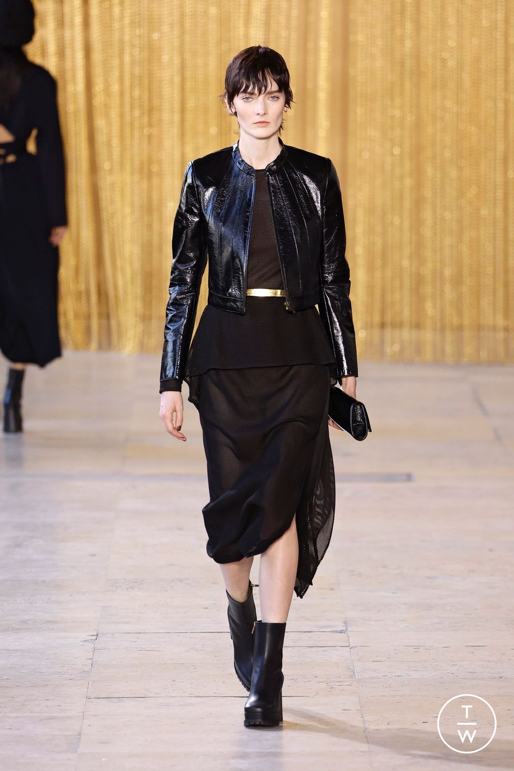 Fashion Week Paris Fall/Winter 2026 look 28 de la collection Akris womenswear