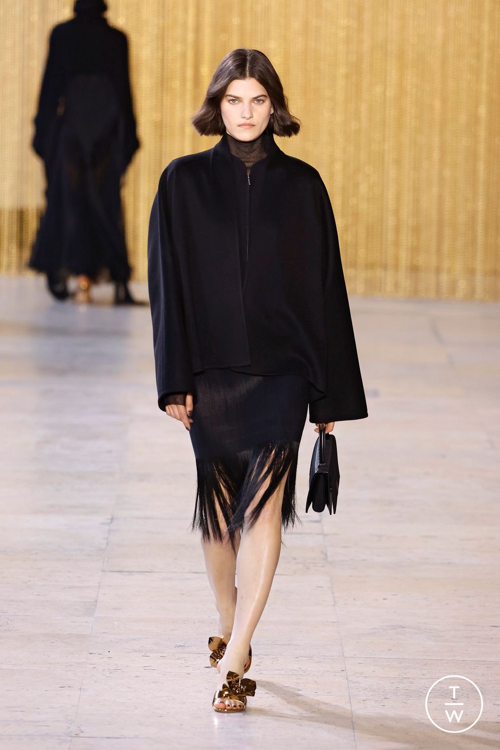 Fashion Week Paris Fall/Winter 2026 look 31 de la collection Akris womenswear