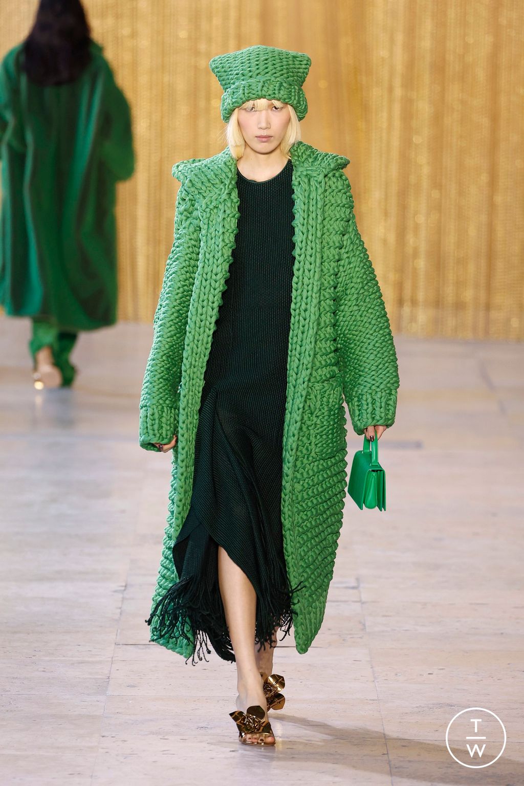 Fashion Week Paris Fall/Winter 2026 look 35 from the Akris collection 女装