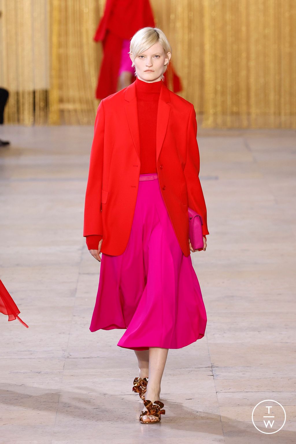 Fashion Week Paris Fall/Winter 2026 look 42 from the Akris collection womenswear