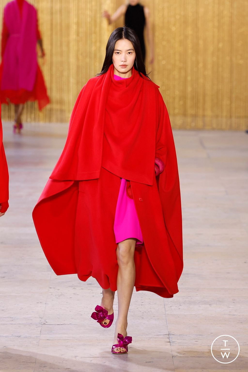Fashion Week Paris Fall/Winter 2026 look 43 de la collection Akris womenswear