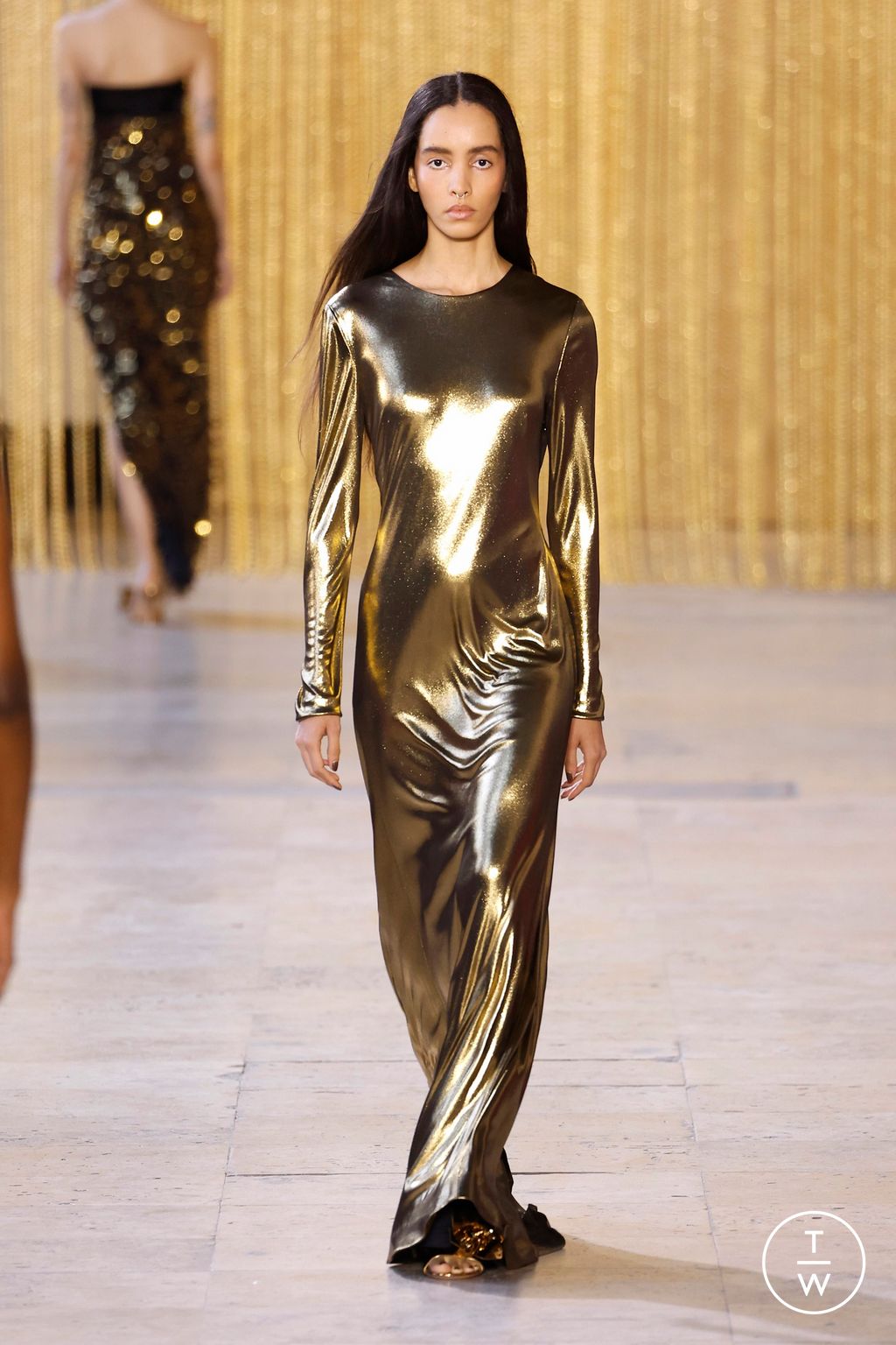 Fashion Week Paris Fall/Winter 2026 look 48 from the Akris collection womenswear