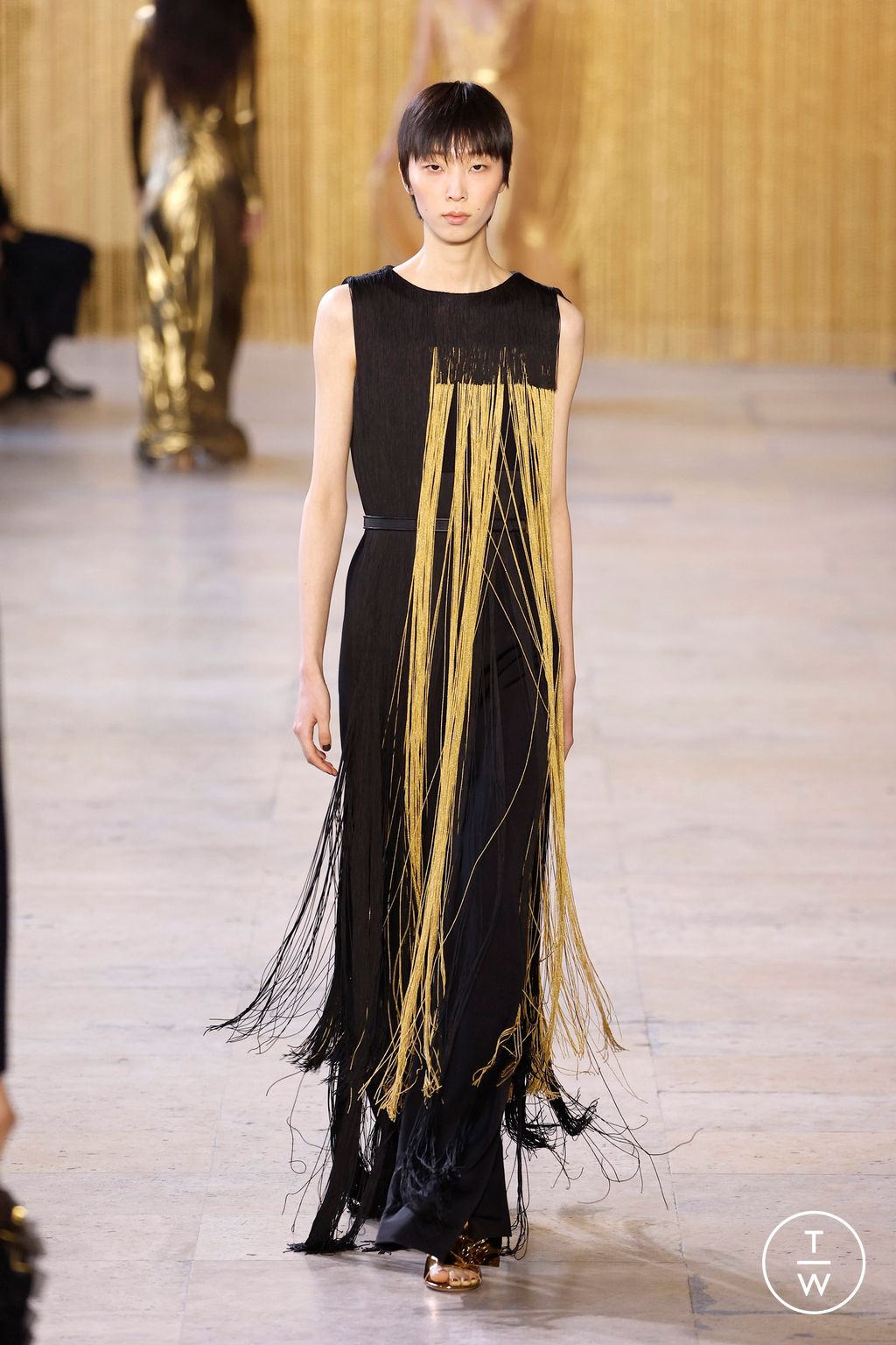 Fashion Week Paris Fall/Winter 2026 look 50 from the Akris collection womenswear