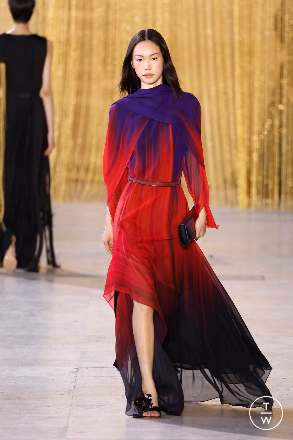Fashion Week Paris Fall/Winter 2026 look 52 from the Akris collection womenswear
