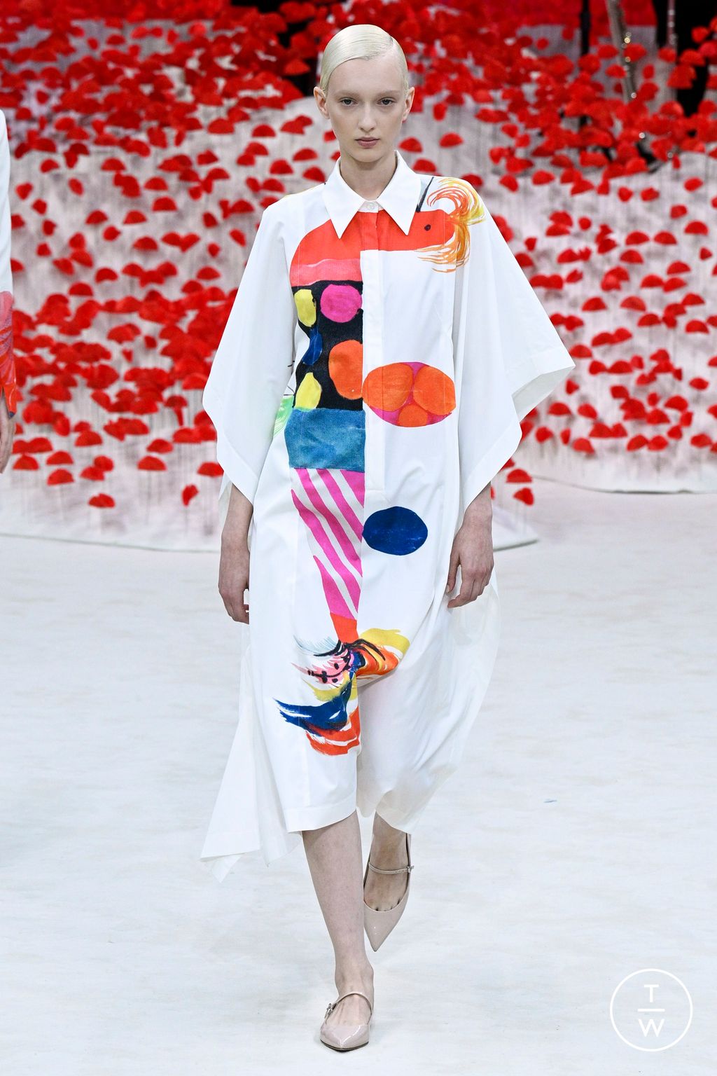 Fashion Week Paris Spring/Summer 2024 look 3 de la collection Akris womenswear