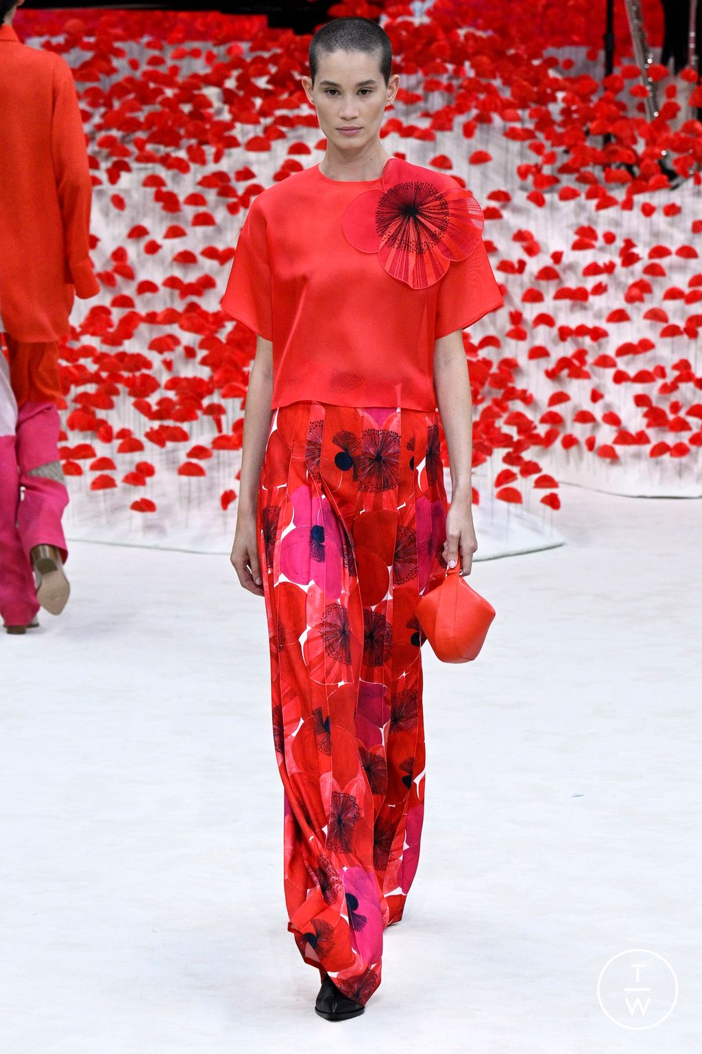 Fashion Week Paris Spring/Summer 2024 look 5 from the Akris collection womenswear