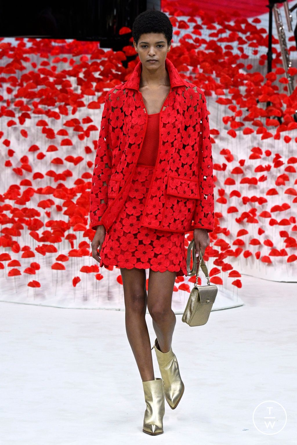 Fashion Week Paris Spring/Summer 2024 look 7 de la collection Akris womenswear
