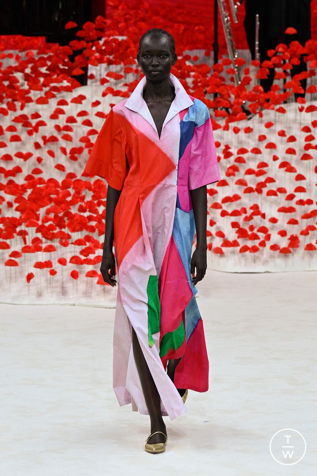 Fashion Week Paris Spring/Summer 2024 look 6 de la collection Akris womenswear