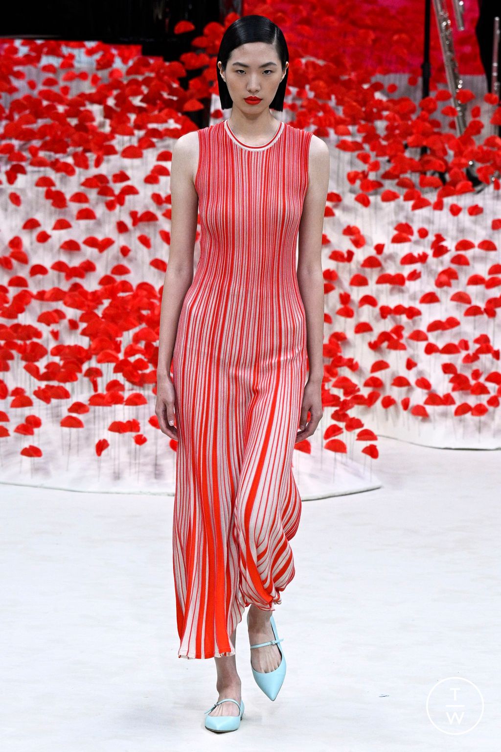Fashion Week Paris Spring/Summer 2024 look 8 de la collection Akris womenswear