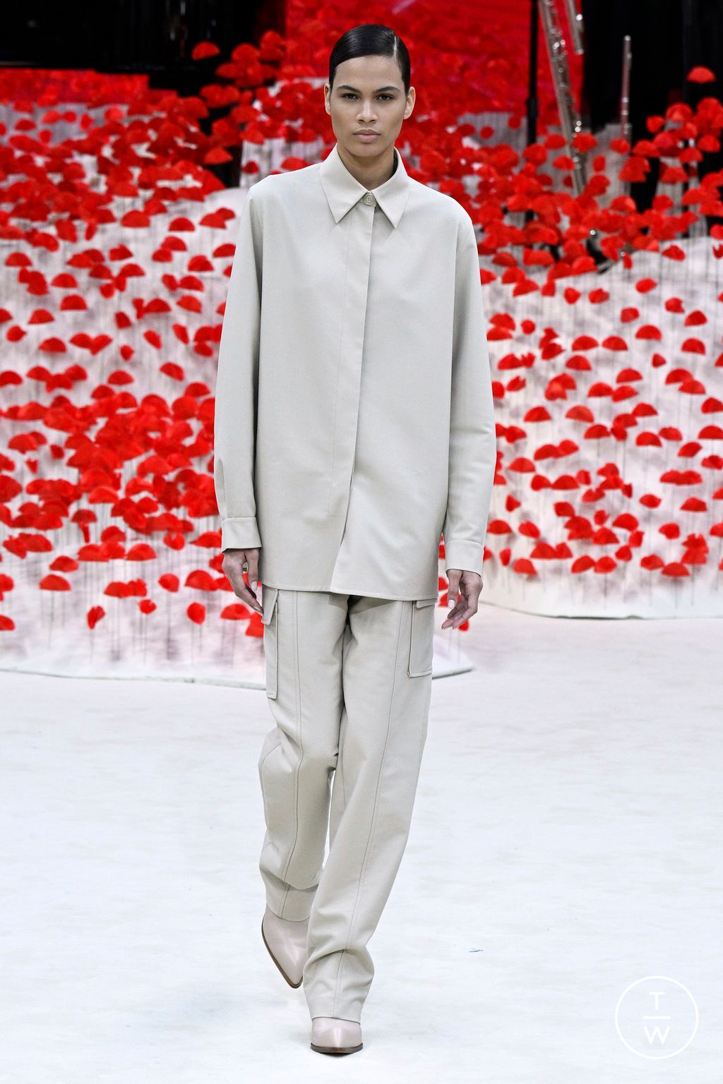 Fashion Week Paris Spring/Summer 2024 look 14 from the Akris collection womenswear