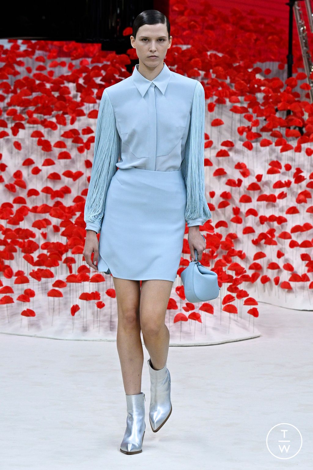 Fashion Week Paris Spring/Summer 2024 look 22 from the Akris collection 女装