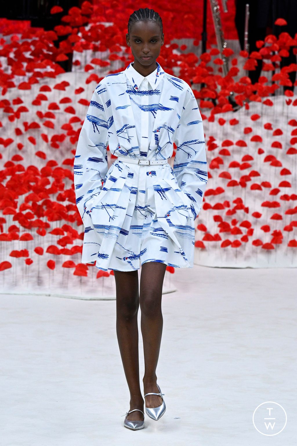 Fashion Week Paris Spring/Summer 2024 look 27 from the Akris collection womenswear