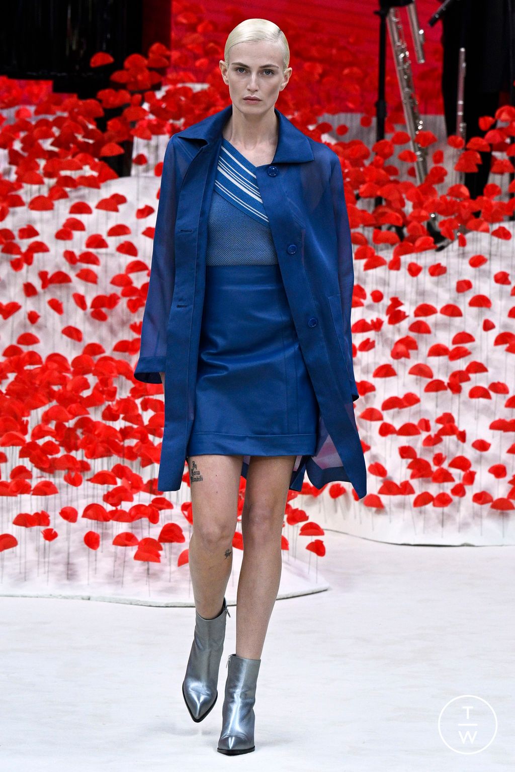 Fashion Week Paris Spring/Summer 2024 look 30 from the Akris collection womenswear
