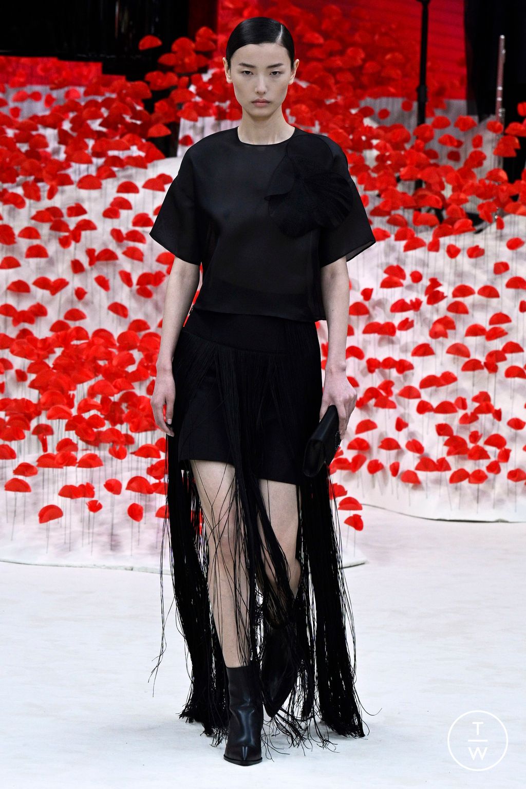 Fashion Week Paris Spring/Summer 2024 look 45 from the Akris collection womenswear