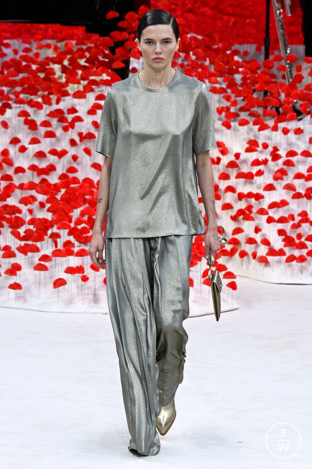Fashion Week Paris Spring/Summer 2024 look 50 from the Akris collection 女装
