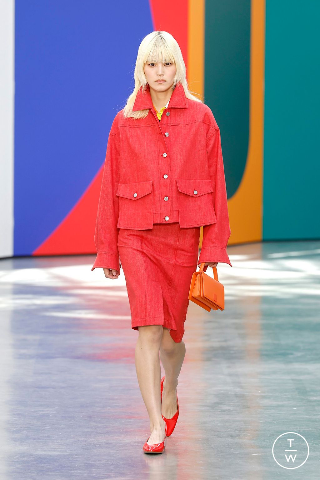 Fashion Week Paris Spring/Summer 2026 look 9 from the Akris collection womenswear