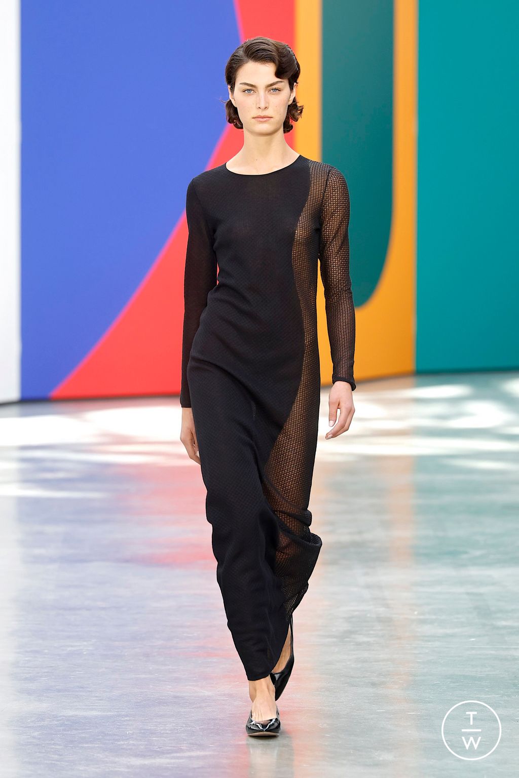 Fashion Week Paris Spring/Summer 2026 look 45 from the Akris collection womenswear