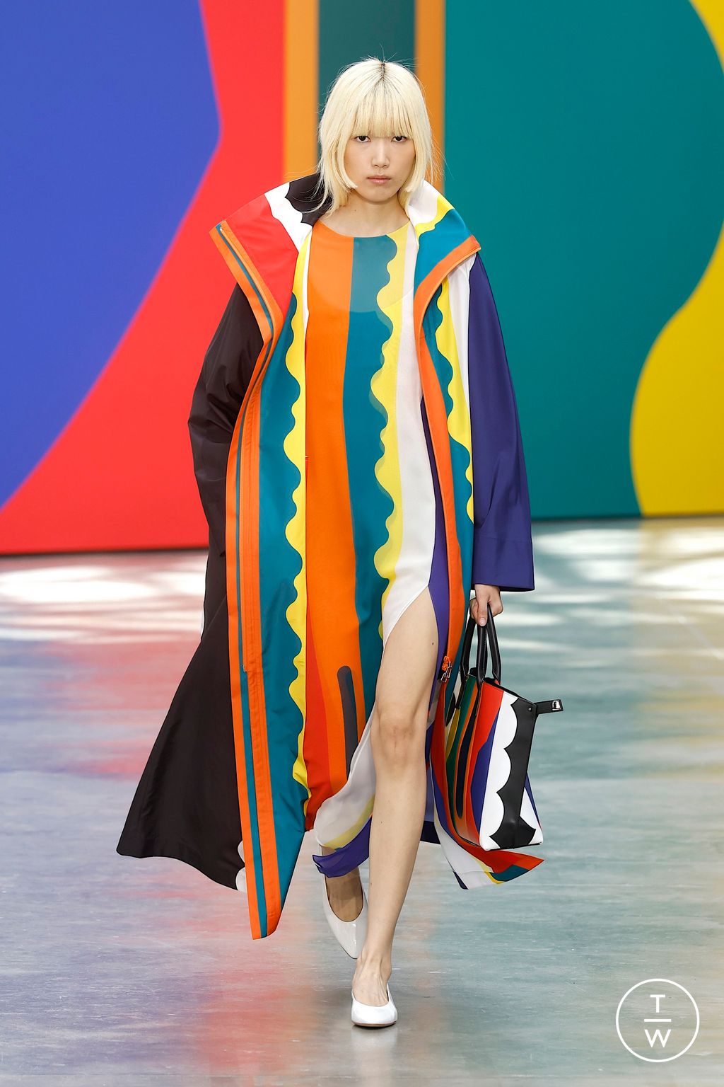 Fashion Week Paris Spring/Summer 2026 look 52 from the Akris collection 女装