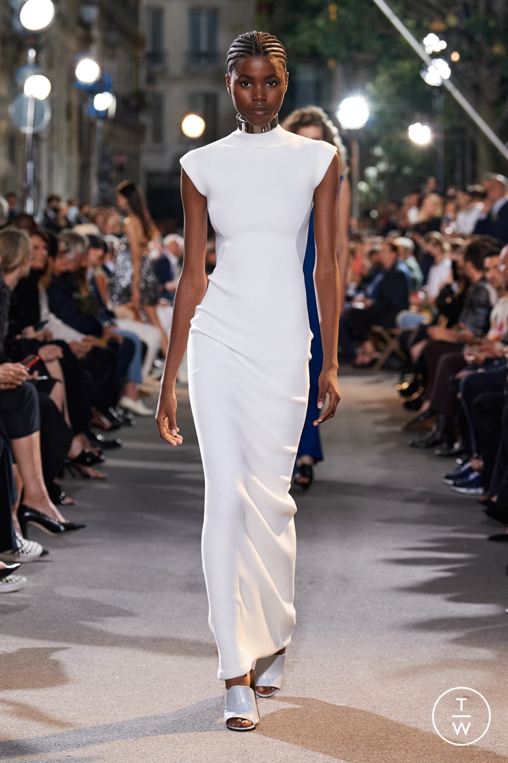 Fashion Week Paris Spring/Summer 2022 look 42 from the Alaïa collection womenswear