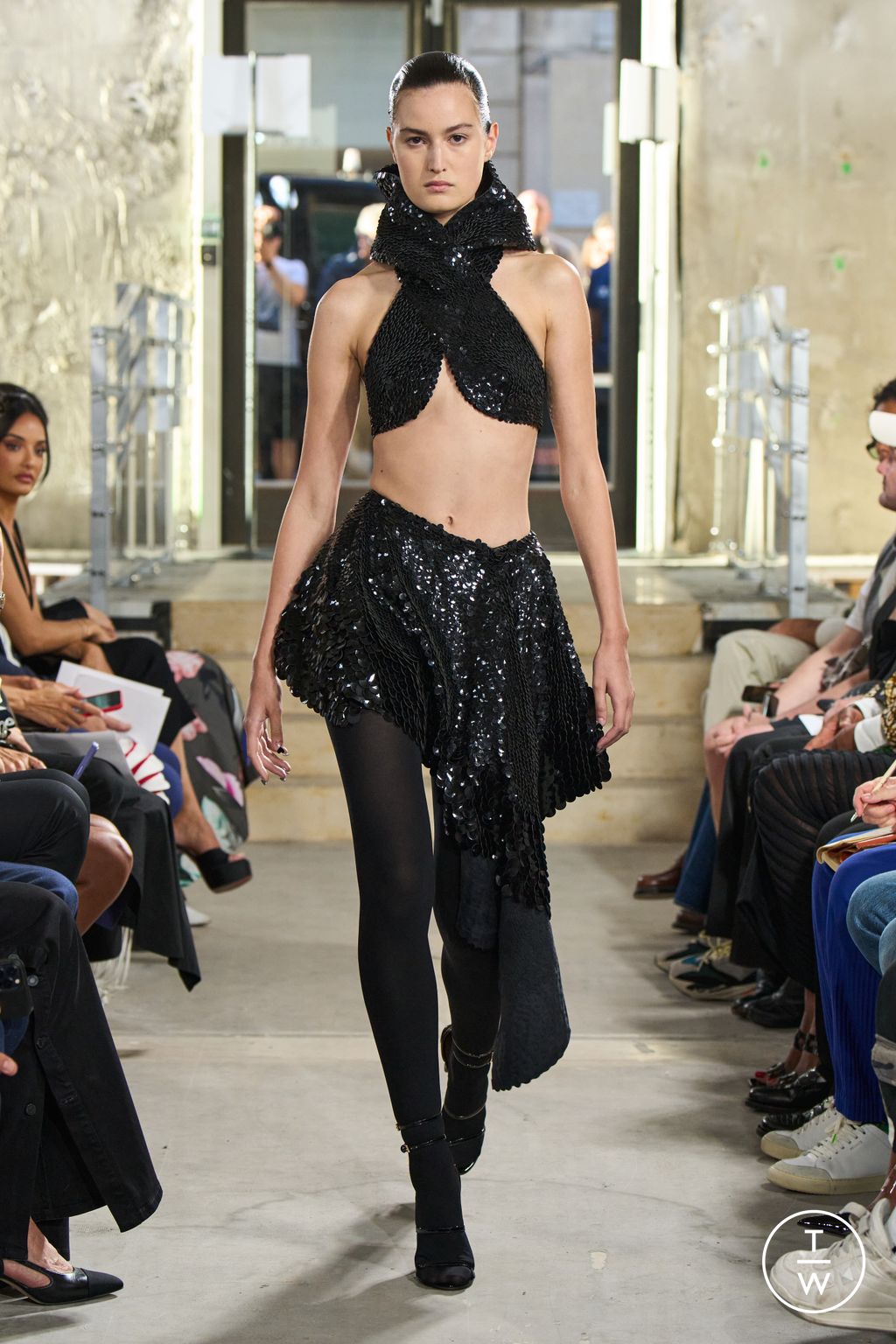 Fashion Week Paris Spring/Summer 2023 look 47 from the Alaïa collection womenswear