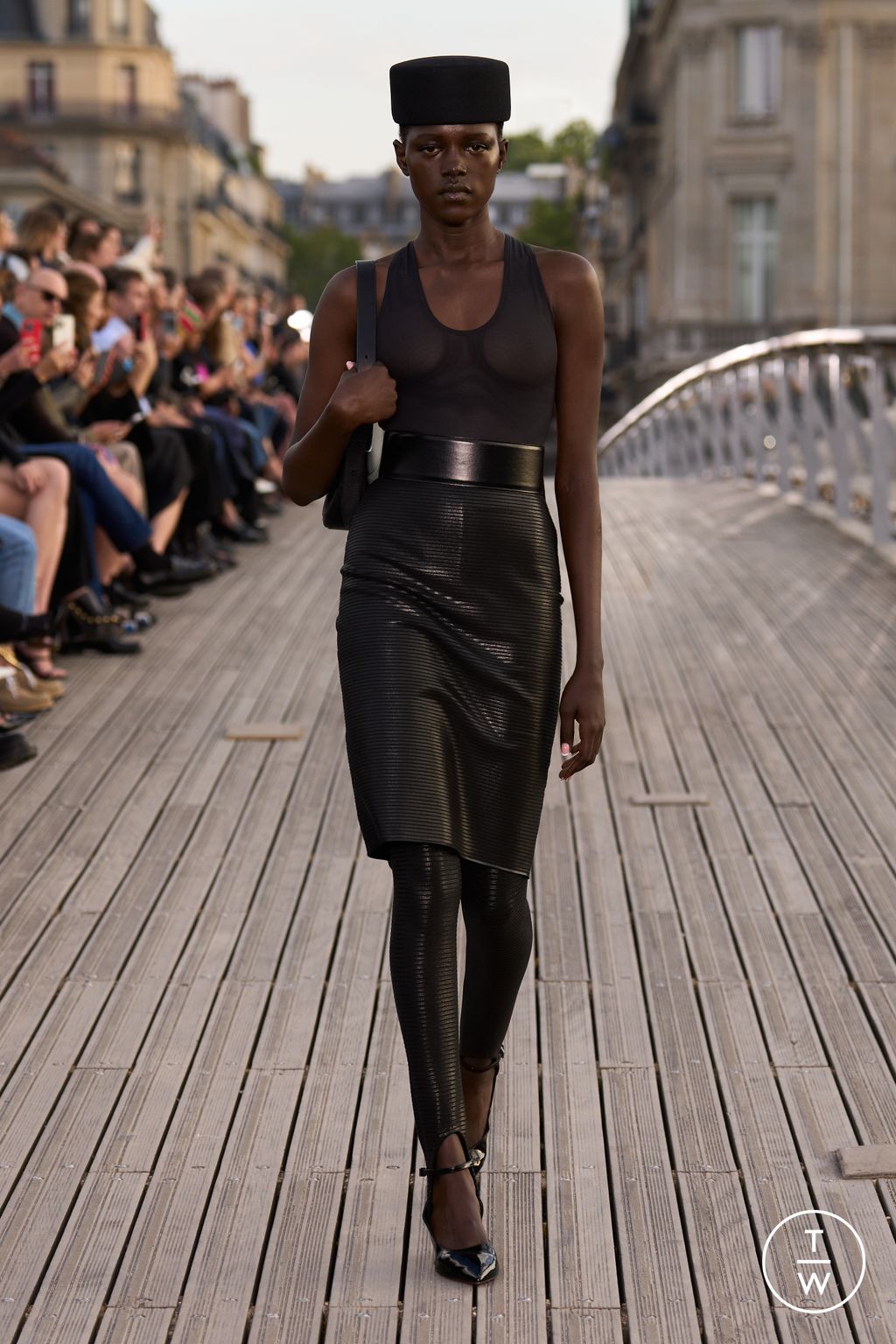 Fashion Week Paris Spring/Summer 2024 look 39 from the Alaïa collection womenswear